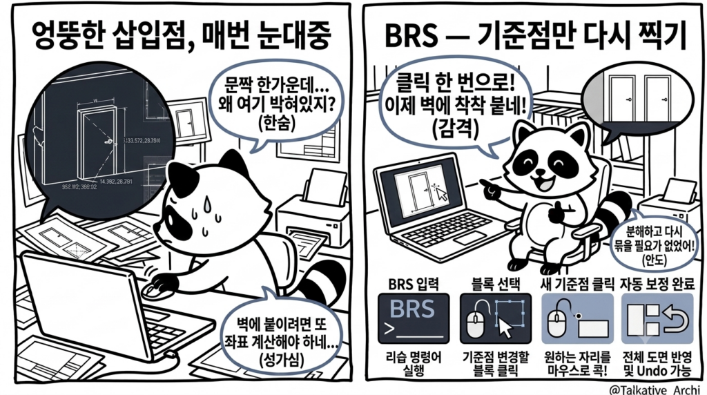 예전엔 블록을 다시 그렸다 → 이제는 기준점만 다시 찍는다